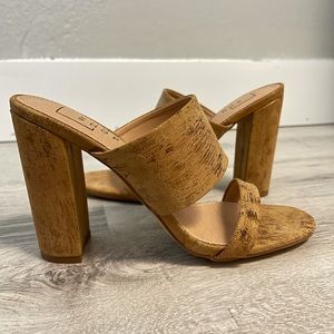 Shu Shop Cork Mules